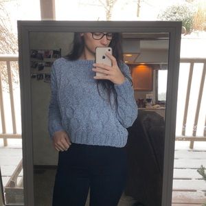 Baby blue sweater
